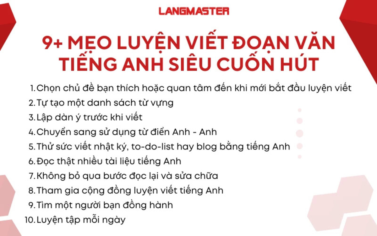 Cải thiện kỹ năng viết tiếng anh hiệu quả 2