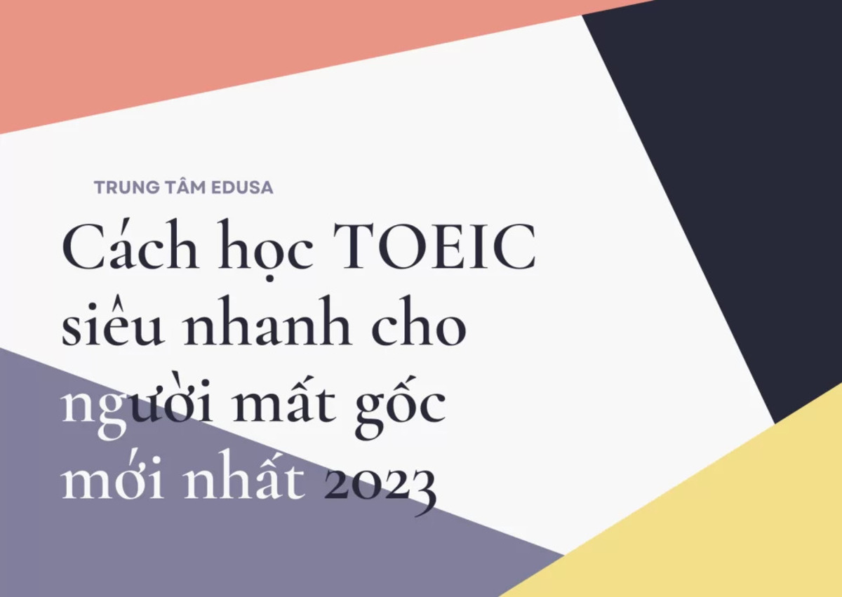 Mất gốc tiếng anh toeic có phải là rào cản 4