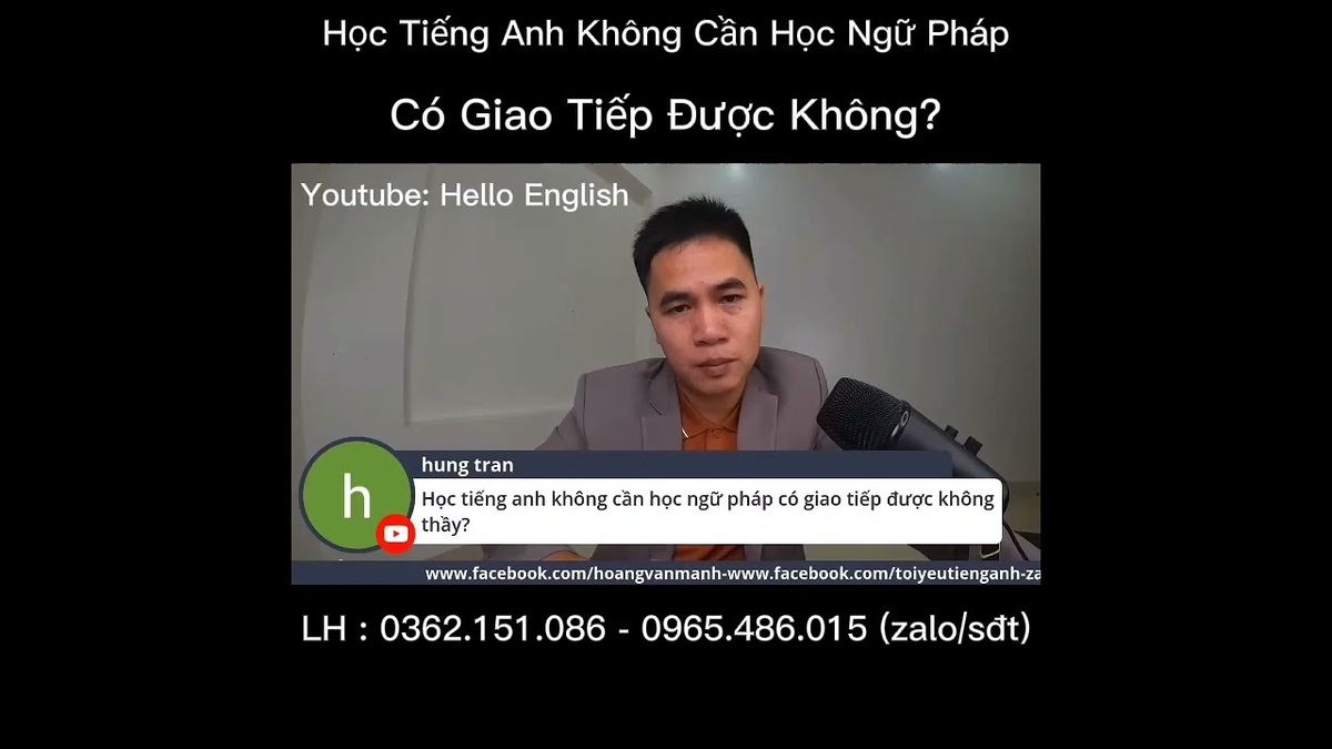 Ngữ pháp tiếng anh thông dụng trong giao tiếp hàng ngày 1